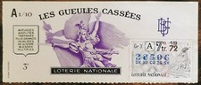 Billet de loterie nationale