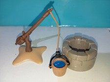 PLAYMOBIL PUITS OUEST CHAMP FORÊT CABANE BELEN FERME OASIS DÉSERT RANCH