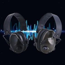 Casque de chasse pliable casque respirant réduction du bruit à piles casque