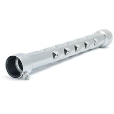 dB Killer 1,75" x 12” Long Drag Pipe Tuyau d'Échappement Chicane Baffle