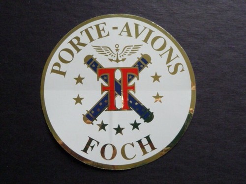Autocollant porte avions foch - autocollant,