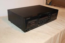 en l'état à réviser double lecteur cassette deck sony tc wr545