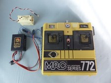 Emetteur RC , MRC SERIES 772 + récepteur + servo 72.160 Mhz avec antenne, testé