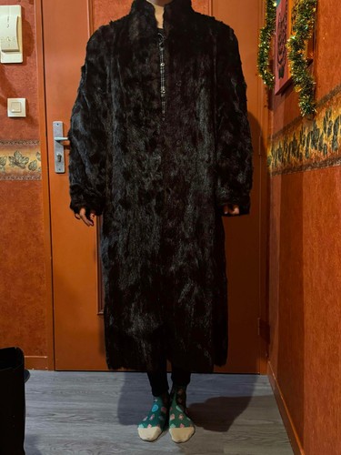 Manteau fourrure vison - manteau, de