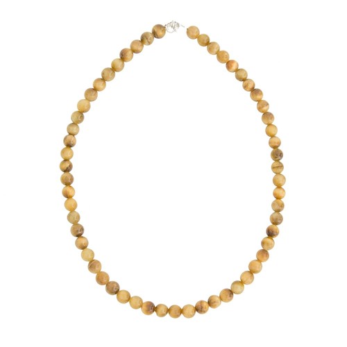 Collier oeil tigre doré - oeil, de