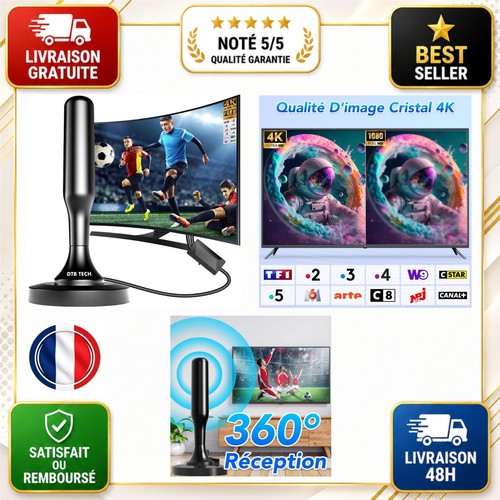 Antenne intérieure tnt - antenne,