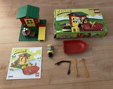 Lego vintage Fabuland 3660 Fisherman's Cottage complet avec boite et instruction