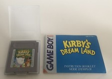 Jeu Nintendo Gameboy Kirby's dream land