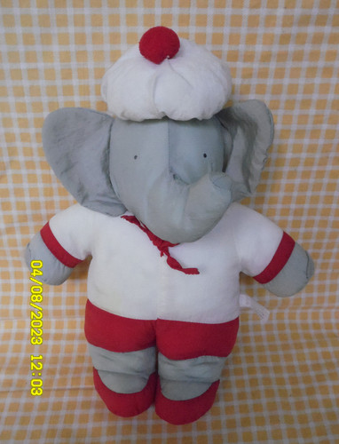 Vintage peluche elephant - vintage,