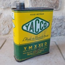 Ancien Bidon d'Huile YACCO
