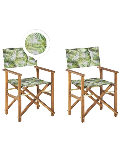 Lot chaises pliables bois - 2,