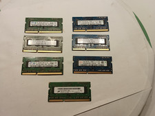 7 Barrettes de mémoires RAM