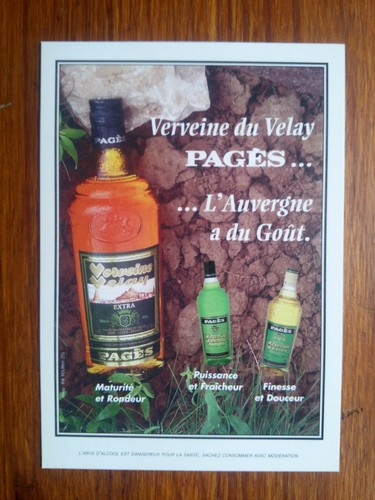 Verveine velay pages - verveine, french
