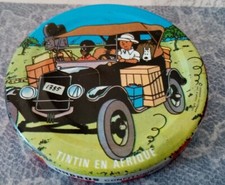 TINTIN COUVERCLE ANDROS - TINTIN EN AFRIQUE DIAMÈTRE 6,5 CM