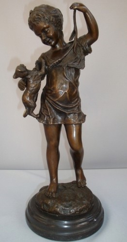 Statue sculpture chat style - statue,