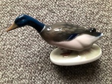 Figurine porcelaine allemande canard duck ente ROSENTHAL Himmelstoss 1930 K 171