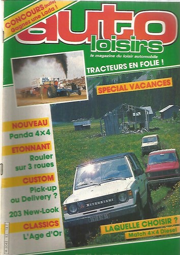 Auto loisirs panda 4x4 - auto,