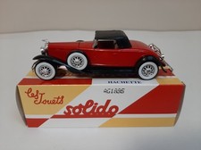 Voiture DUESENBERG J SPIDER 1935 rouge - Hachette SOLIDO