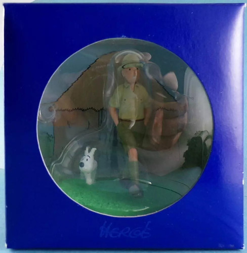 Tintin coffret scène - -,