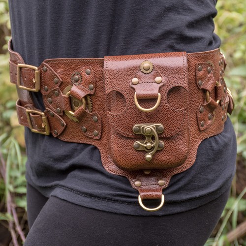 Pochette utilitaire cuir - en,