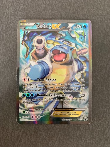 Carte pokémon tortank ex - carte,