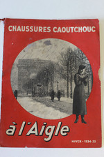 Catalogue tarif de chaussures Caoutchouc à l'Aigle 1934/1935 Hutchinson