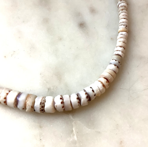 Vintage tiger puka shell - vintage,