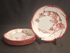 Serie de 6 Assiettes Plates en