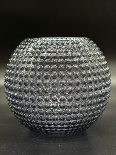 Bougeoir vase rond en - /, verre