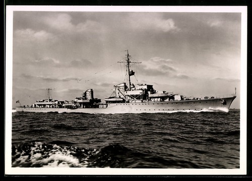 Carte postale zerstörer - ak,