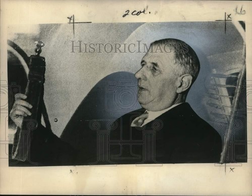 1958 press photo general - photo,