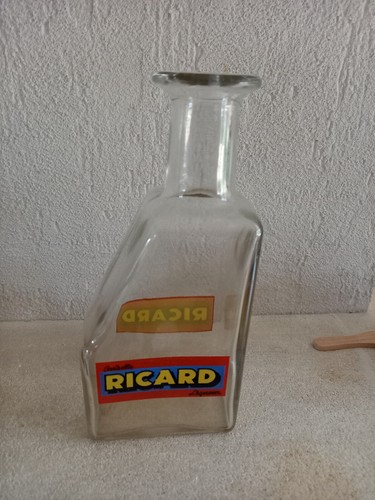 Ancienne carafe publicitaire - carafe,