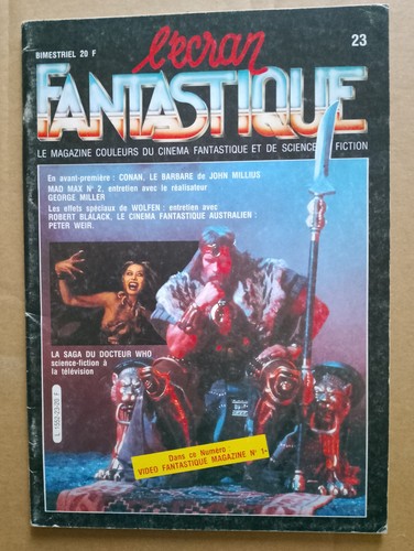 écran fantastique numero - -,