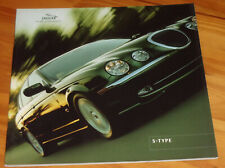 brochure 2001 JAGUAR S-TYPE !!! V6, V6 Executive & V8 4.0L ___ en français______
