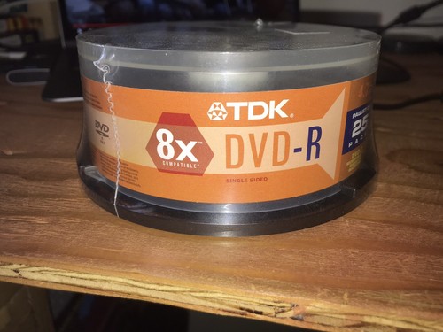 Tdk dvd pack 7gb 120 - 25, pack-4.7gb-120