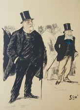 Lithographie originale de Sem