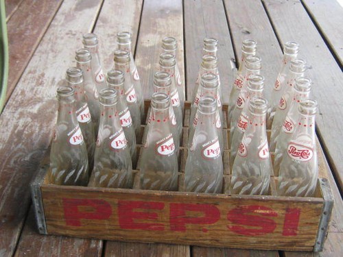 Bottles only dotted - , vintage