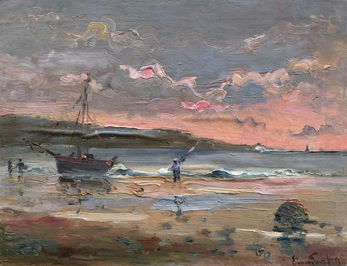 Tableau encadré marine
