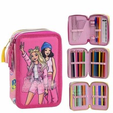 Pochette crayons Barbie