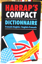 DICTIONNAIRE HARRAP'S COMPACT, FRANÇAIS/ANGLAIS, ÉDITIONS BORDAS DIFFUSION, 1994