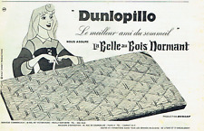 publicité Advertising  0223 1960   Dunlopillo matelas ami sommeil Belle au Bois