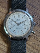 Maty Chronographe Antimagnetic Antichoc Suisse Montre Bracelet Homme P2331