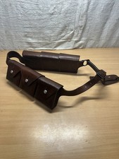 Ancienne Cartouchière Militaire Motocycliste Suisse 