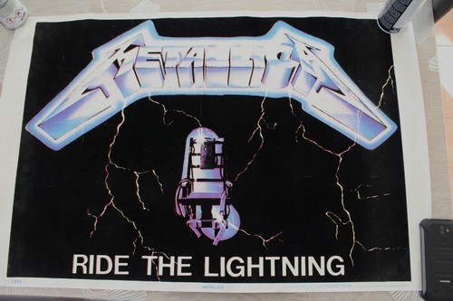 Vintage nos 1980s - 1980s, metallica