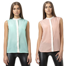 Chemise Femme Sans Manches