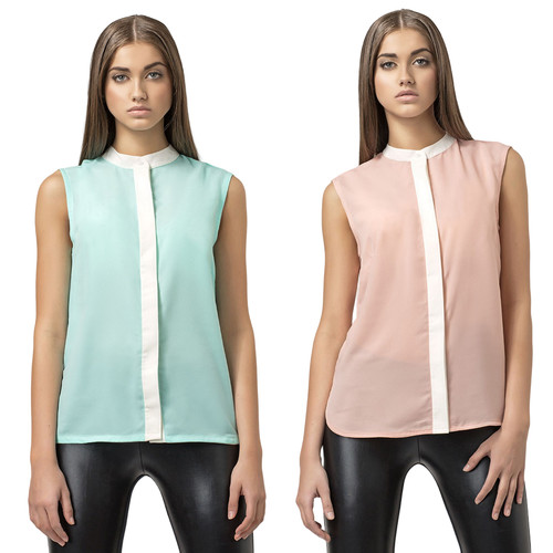 Chemise femme sans manches - femme,