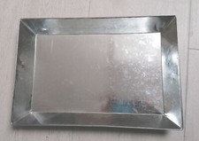 Corbeille panier métallique avec anses « La tentation des Gourmets » 25x37 cm