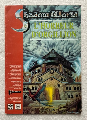Rolemaster shadow world - rolemaster,
