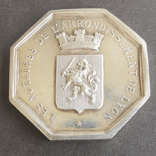 Médaille jeton argent des - jeton,