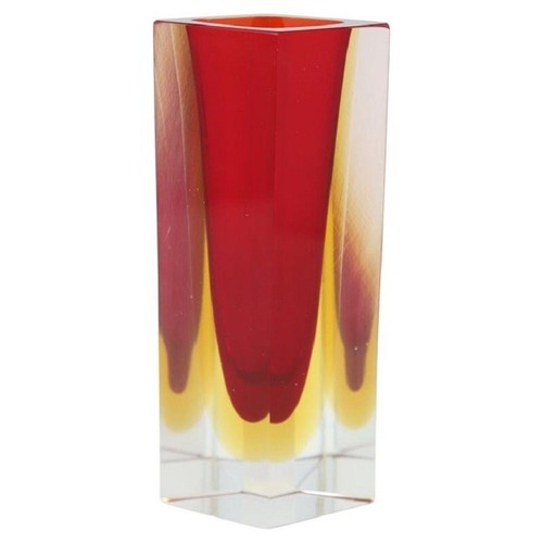 Vase verre murano rouge - en, de